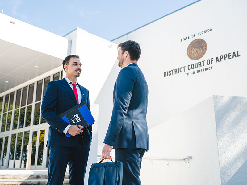 FIU Law members at Florida District Court of Appeals