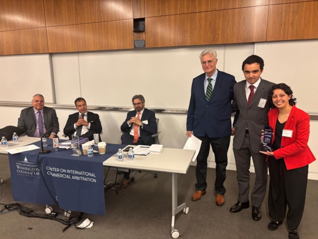 Group Photo from Investment Arbitration Moot Competition – Washington College of Law (American University)