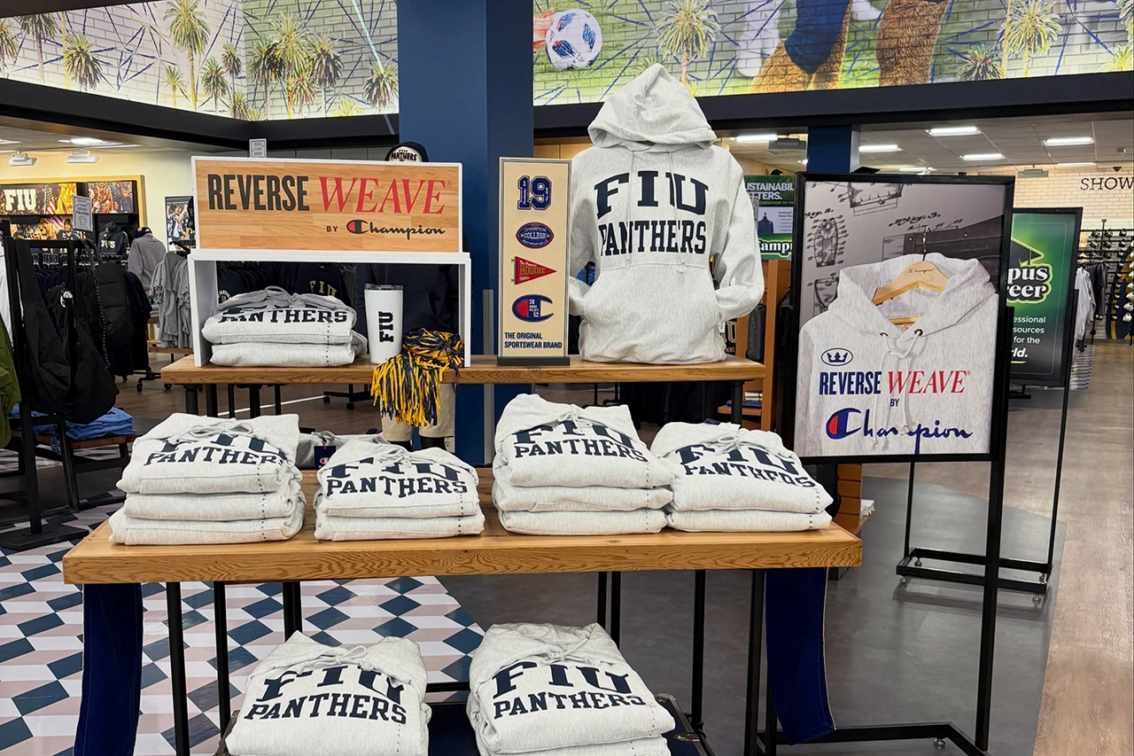 Merchandise at the FIU Bookstore
