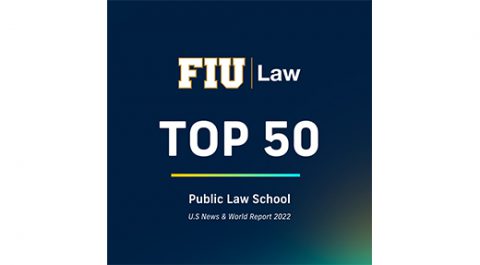 FIU Law Earns Third Consecutive Top-50 Public Law School Ranking in U.S