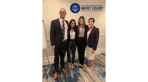 FIU Law Wins Second Place at the Robert Orseck Moot Court Competition